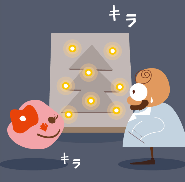 クリスマスツリーの化石2-8